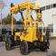 four wheel trailer mounted water well drilling rig/large deep well drilling machine with BW-250 mud pump