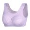 Pure cotton without steel ring anti-extension sagging sleep nursing bra bra vest gathering pregnant women postpartum breastfeeding underwear