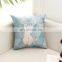 Decorative  Simple Style Super Soft Printed Cotton Linen Pillows Car Sofa  Cushion Throw Pillow Cover