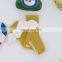 Cute angel wings children's socks for autumn and winter new glue non-slip baby socks boneless in tube baby socks