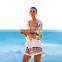 Bathing suit cover ups Kaftan Beach 2019 Beach tunic Beach Cover up Print Snake Robe de Plage Swimwear