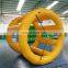 PVC tarpaulin commercial inflatable water roller ball/floating inflatable water toys for sale