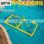 the popular inflatable water park games volleyball field, inflatable water beach volleyball court float