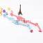 Funny cat pet cotton braided candy knot rope dog toy