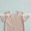 Simple Style & Comfy Baby Suits Breathable Short Sleeve Baby Tops and Baby Shorts