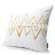 Simple Geometric Pattern Sofa Home Decor Design 18 Inch Square Throw Pillow Cushion