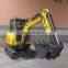 bucket manufacturers 2600kg diesel hydraulic hammer mini excavator machine for sale