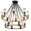 Retro Hemp Rope Handmade Rattan Industry Indoor Pendant Lamp