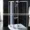 10mm 12mm bathroom Tempered glass partition for hotel bedroom