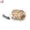 best quality easy handle China brass ball valve water