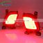 1Pair reflector LED Rear Bumper Light Fog Lamp Brake Light Turn Signal For Toyota Highlander 2015 2016 2017 2018 2019