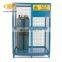 Galvanized collapsible gas storage cages gas bottle mesh container for sale