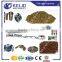 China supplier floating tropical fish feed pellet processing line