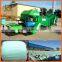 round corn silage baler machine