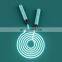 Optical Cable Luminous 2.8m 4.5mm Night LED Light Jump Rope Adult Children Trainer Skipping Rope Adjustable