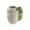 custom design pumpkin shaped pearl glazed ceramic flower centerpiece vase for home decor