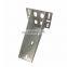 Galvanized Steel Strap Fabricated With One Hole Custom Steel Metal Thin Metal Parts