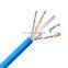 cat6 copper/cca ethernet cable ftp/utp network cable pass test 305m/roll lan cable cat6a