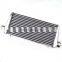 AUSO 600*300*76mm Universal Turbo Plate Intercooler OD=76mm Front Mount Intercooler