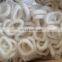 Good quality IQF blanched squid rings skin on