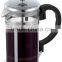 coffee filter pot, filter pressure pot,chrome plated french coffee maker