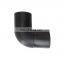 Hot sale Factory output price PE100  22.5  30  35  45   60   90 degree elbow HDPE fittings