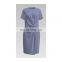 Hot Sale Blue stripe COTTON NYLON yarn-dyed fabric oxford for shirt