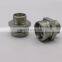 Hot Selling Brass Equal Straight Fitting Thread Copper Coupling Union Straight Fitting