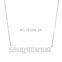 Vintage Gold Silver Stainless Steel 12 Zodiac Sign English Letter Necklace For Women Birthday Jewelry Gift