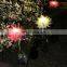 Solar Simple Flower Light Outdoor Waterproof Lawn Garden Lights For Park Coutyard