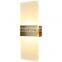 Custom Art Design Hotel Background Decoration Bedside Lamp Modern Rectangular Sconce Acrylic Indoor LED bracket light
