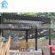 4 Pillars Weatherproof Motorized Gazebo Pergolas System