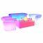 led illuminated night club couch / nightclub sofa
