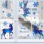 Suncatcher Decorative Packing Inside Snowflakes Indoor Children Blue Car Custom Window Sticker Glass Film