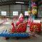 Popular 16 seats Christmas track train ride battery operated children electric fiberglass train set for sale