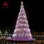 Custom Wholesale 30ft Hotel led lights Cone Metal Frame Giant Large Shopping Mall Outdoor Commercial Christmas Tree