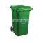 240 liter barrel with pedal plastic garbage bin hdpe plastic waste bins 240l