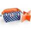 Fashion Polka Dot Print Ripstop Polyester Modella Cosmetic Bag Zipper Modella Cosmetic Bag Modella Travelling Cosmetic Bag