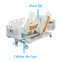 Electric weighing nursing bed