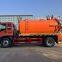 12 cubic Isuzu 4 * 2 Sewage suction truck with high-pressure dredging function