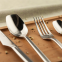 Food Grade Romantic Wedding Stainless Steel Cutlery Set Fork Spoon Knife For Wedding Party