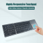 Mini Foldable Keyboards with Touchpad Wireless Air Mouse for Windows Android IOS Phone Tablet PC Folding Keyboard