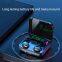 TWS BT In Ear Headphones Microphone Couple Wireless Handsfree Earphone Sports Waterproof Four Earbuds