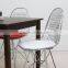 Famous design DKR Wire chair with soft seat pad dining chair