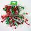 Christmas Decoration Set:Metallic Fancy Bow and Colorful Curly Ribbon