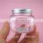4oz 90ml square plastic clear pet jar for sale