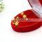 Arui jewelry fashion gold earrings designs for girls leave earrings
