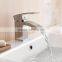 Chrome Waterfall Mono Basin Faucet Bathroom Basin Mixer Tap With Pop up Waste MP94