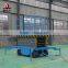 four wheels mobile scissor electric lift platform / hydraulic aerial work platform