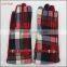 ladies cheap genuine woolen top leather belt gloves